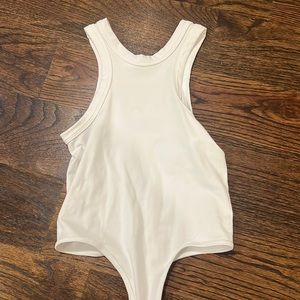 white bodysuit